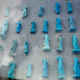 Artifacts found in the ancient necropolis.